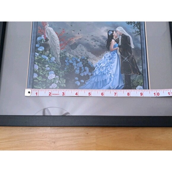 Nene Thomas "Lovers" Signed Framed Print Fantasy Art - Picture 7 of 8